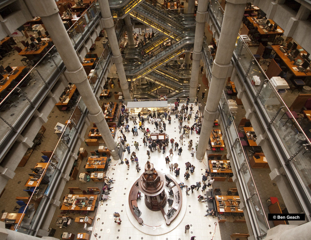Le bâtiment des Lloyd's of Londo