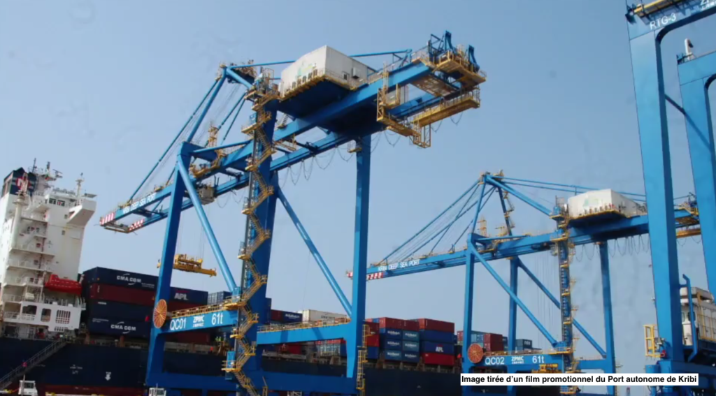 conteneurs port Kribi