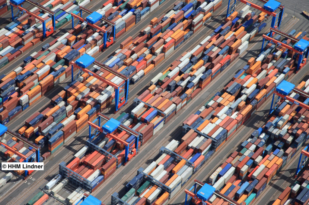 Le terminal à conteneurs d'Altenwerder à Hambourg