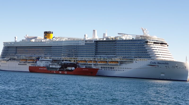 Marseille avitaillement au GNL du Costa Smeralda