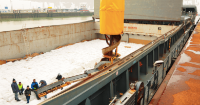 Charegemnt de sucre au terminal du GPM Dunkerque