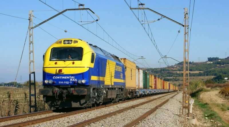 CMA CGM Continental Rail Ferroviaire Port Conteneur