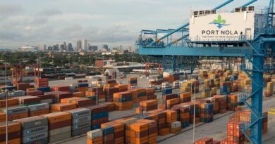 Port Louisiane conteneurs