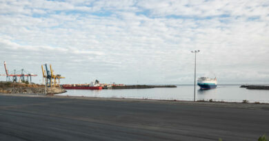 Port Réunion conteneur Terre-plein