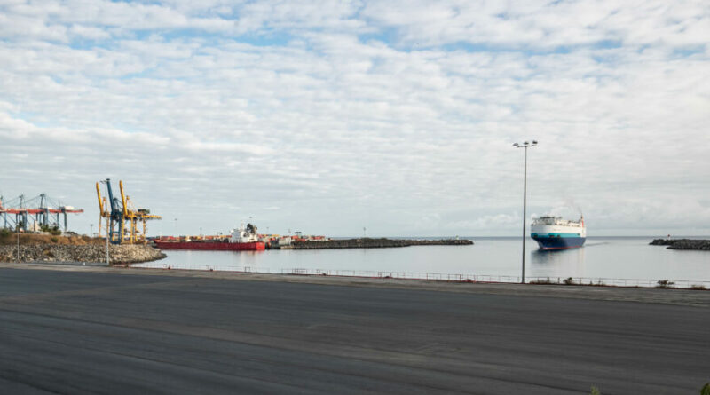 Port Réunion conteneur Terre-plein