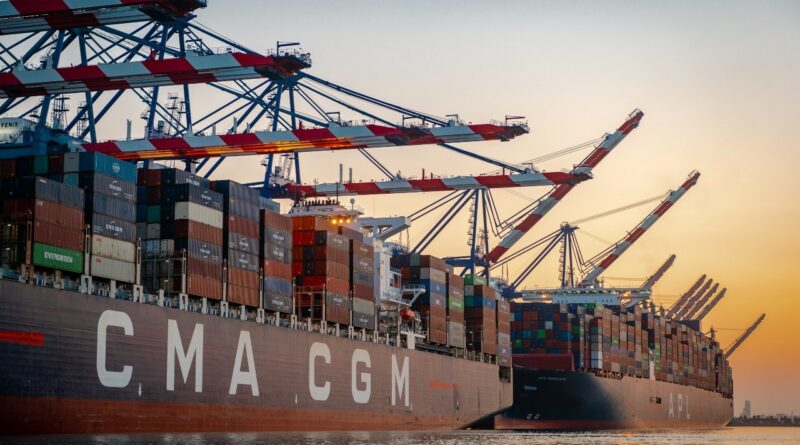 CMA CGM Container Los Angeles Port