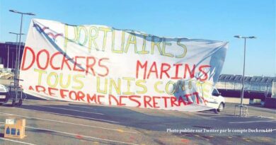 Réforme retraites Manifestations blocage Ports