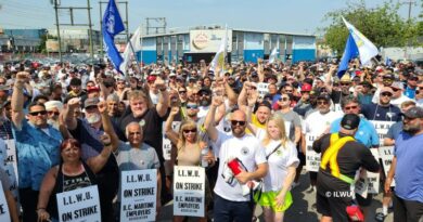 ILWU BCMEA Ports Canada Ouest