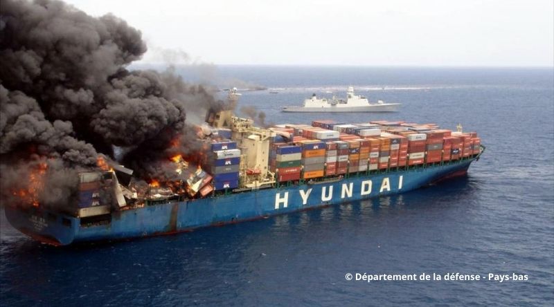 Conteneurs incendie World Shipping Council