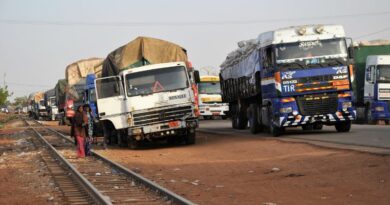 Niger camions logistique