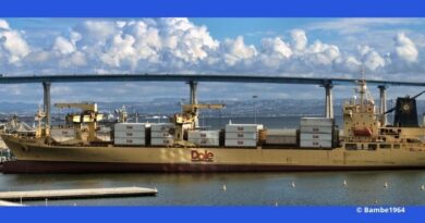 Conteneurs reefers Dole Vessel