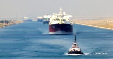 Canal de Suez transit de navires