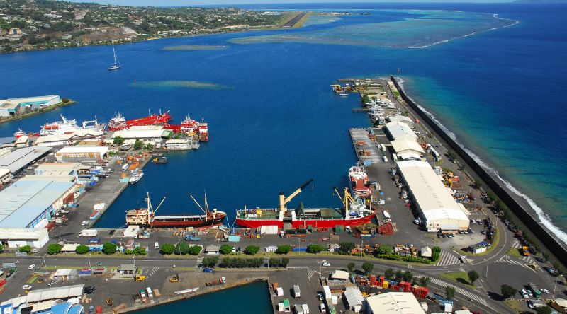 Port autonome Papeete commerce intra insulaire