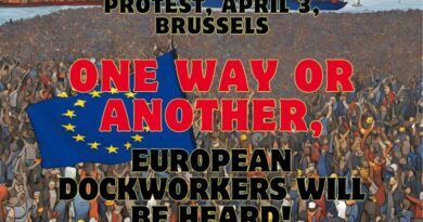 Affiche de manifestation du 3 avril 2024