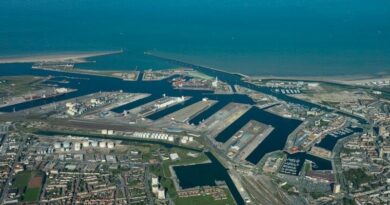 Les darses du Port Est de Dunkerque