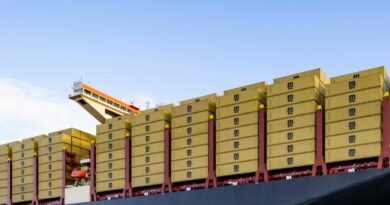 Conteneurs MSC sur le MSC Mette