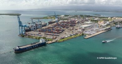 Navires CMA CGM en escale au GPM de Guadeloupe