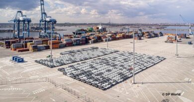 Terminal roulier du port de Constanta