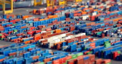 Conteneurs au port de Barcelone