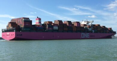 ONE vessel @ sea