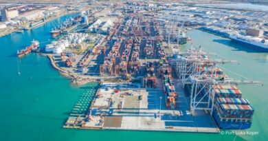 Terminal conteneurs du port de Luka Koper