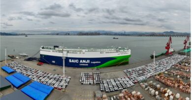 Navire Anji Saic en escale