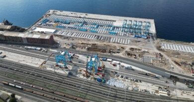 Vue d'artiste du Rijeka Gateway