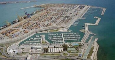 Vue d'artiste du port de Nador West Med