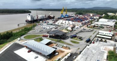 Vue aérienne du GPM de la Guyane
