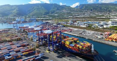 Vue aérienne de Port Réunion