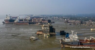 Navires en déconstruction au Begladesh