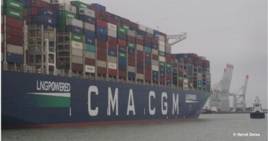 Le CMA CGM Jacques Saadé au Havre