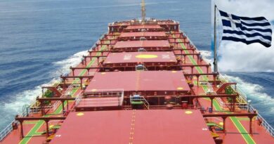 Navire de Diana Shipping avec pavillon grec