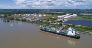 Le erminal d'Ambès du GPM de Bordeaux