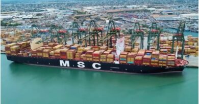 Le MSC Diletta acoste au port de Lomé