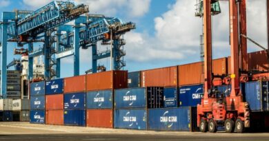 Le terminal à conteneurs du GPM de la Martinique.