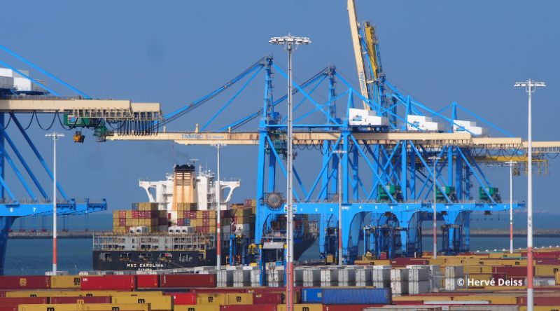 Terminal à conteneurs du Havre Haropa Port