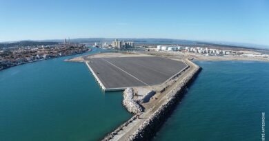 Port la Nouvelle s'engage dans des travaux pour accueillir des trafics pour les énergies marines renouvelables.