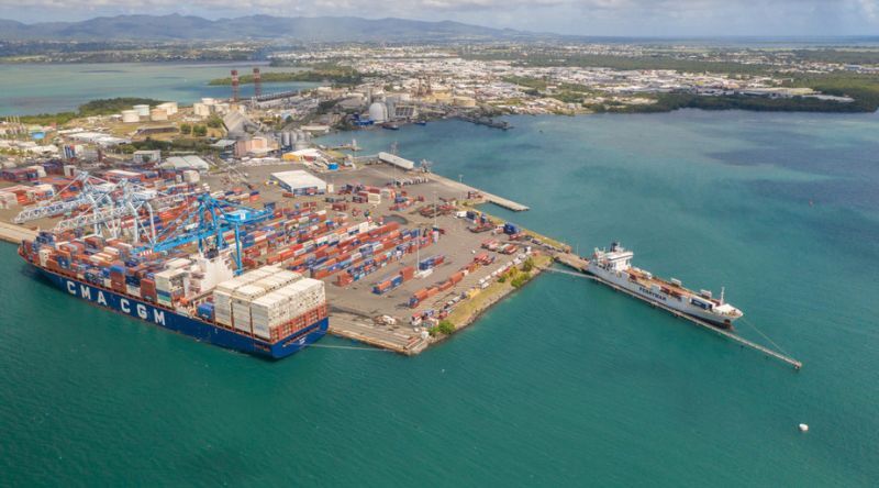Le terminal à conteneurs du GPM de la Guadeloupe