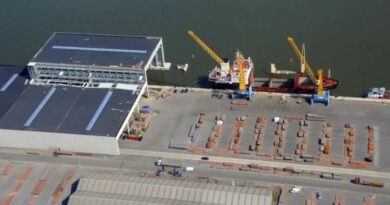 Le terminal aux aciers au port d'Anvers-Bruges