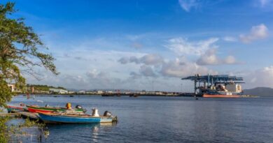 Le terminal de la Pointe des grives du GPM de la Martinique