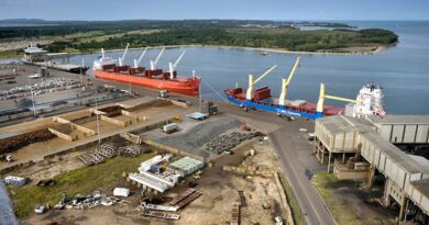 Le port de Richards Bay en Afrique du Sud