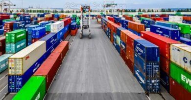 Des cavaliers sur le terminal de la GMP au Havre, Haropa Port