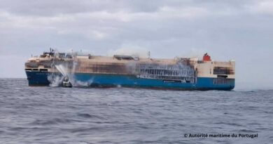 Le transport de véhicules léectriques par voie maritime présente des risques.