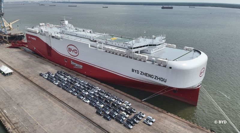 La hausse des véhicules chinois sur les neuf premiers mois s'accentue