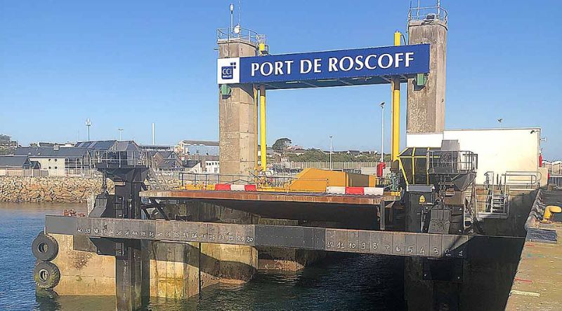 Le port de Roscoff géré par BrestPort