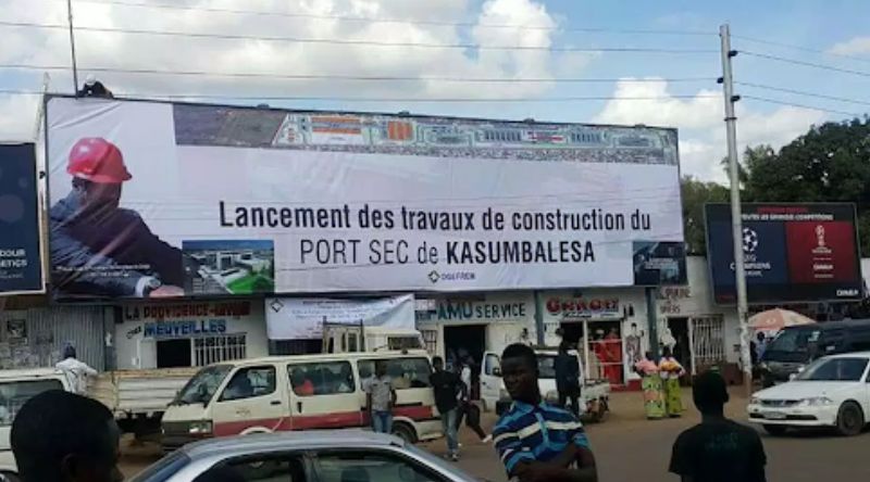 L'Ogefrem a concédé le port sec de Kalumbalesa au groupe sud africain Yellow Stone