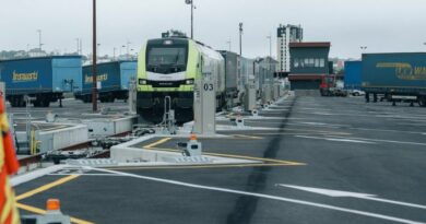La ligne de ferroutage de BAI Rail entre Cherbourg et Mouguerre est suspendue.