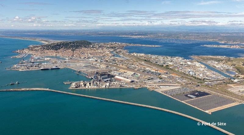 Le port de Sète Sud de France affiche une 11è hausse de trafic consécutive.