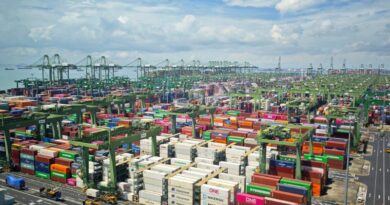 Les ports d'Asie, et lus particulièrement de Chine continuent de progresser, à l'exception de Hong-Kong.